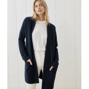 Jenni Kayne Sweater Coat in Navy xs